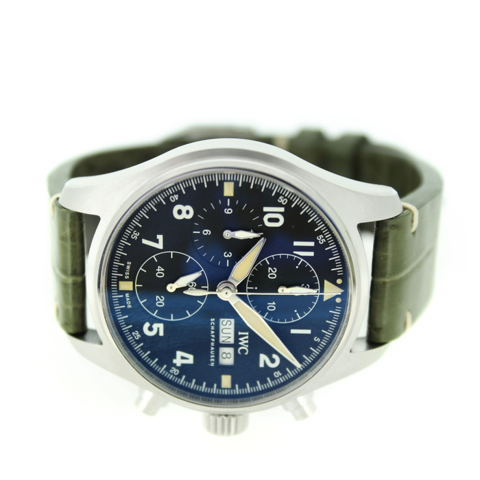 Horloge IWC Pilot Watch Chrono Spitfire IW387901 'CV-1004-TWDH' 