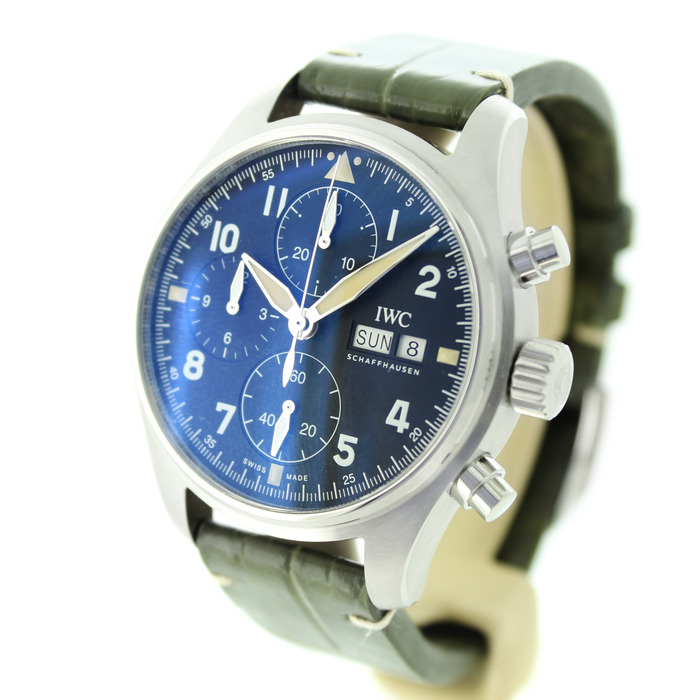 Horloge IWC Pilot Watch Chrono Spitfire IW387901 'CV-1004-TWDH' 