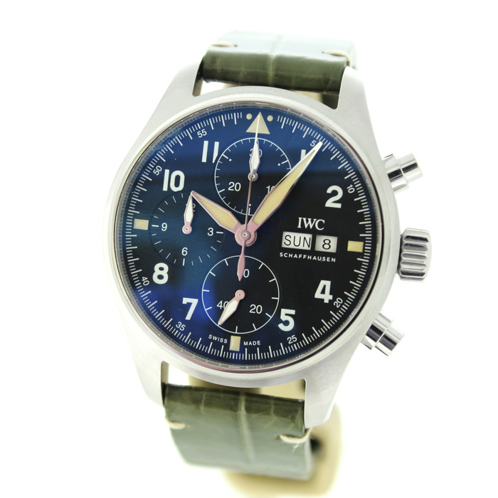Horloge IWC Pilot Watch Chrono Spitfire IW387901 'CV-1004-TWDH' 