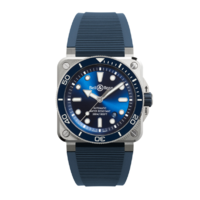 Horloge BELL & ROSS DIVER BR03A-D-BLU-ST/SRB Horloge BELL & ROSS DIVER BR03A-D-BLU-ST/SRB