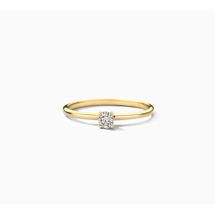 Juweel BLUSH LAB GROWN RING 14K GOUD LABGROWN DIAMONDS LG1027Y 