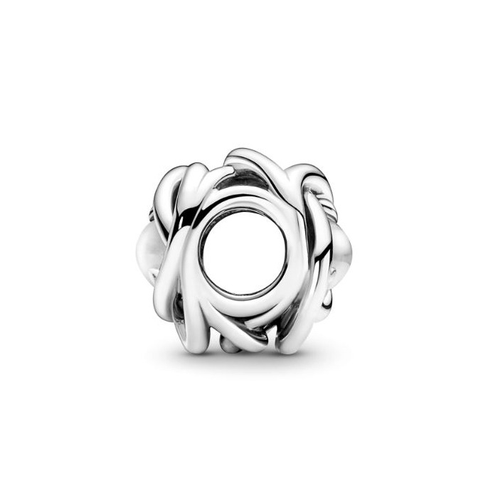 Juweel Pandora Moments April Geboortesteen Transparante Oneindige Cirkel Bedel 790064C01 