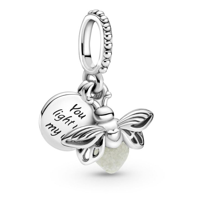 Juweel Pandora Moments Glow-In-The-Dark Firefly Hangende Bedel 799352C01 