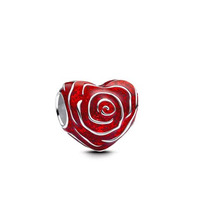 Juweel PANDORA 793673C01 CHARM ROSE HEART  Juweel PANDORA 793673C01 CHARM ROSE HEART
