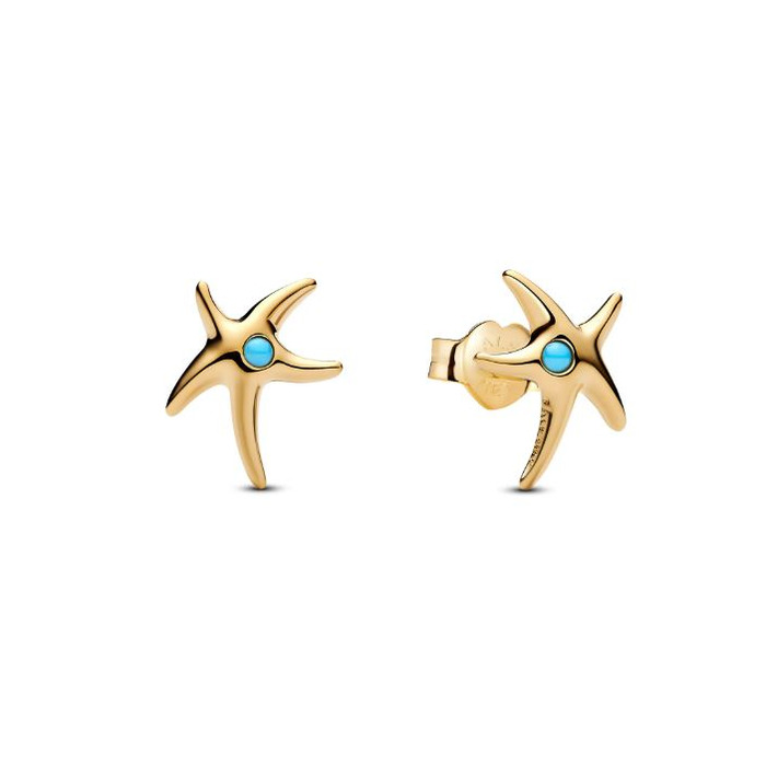 Juweel PANDORA STARFISH EARRINGS 263820C01 