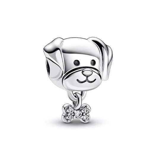 Juweel Pandora Moments Pet Dog & Bone Bedel 792254C01  Juweel Pandora Moments Pet Dog & Bone Bedel 792254C01