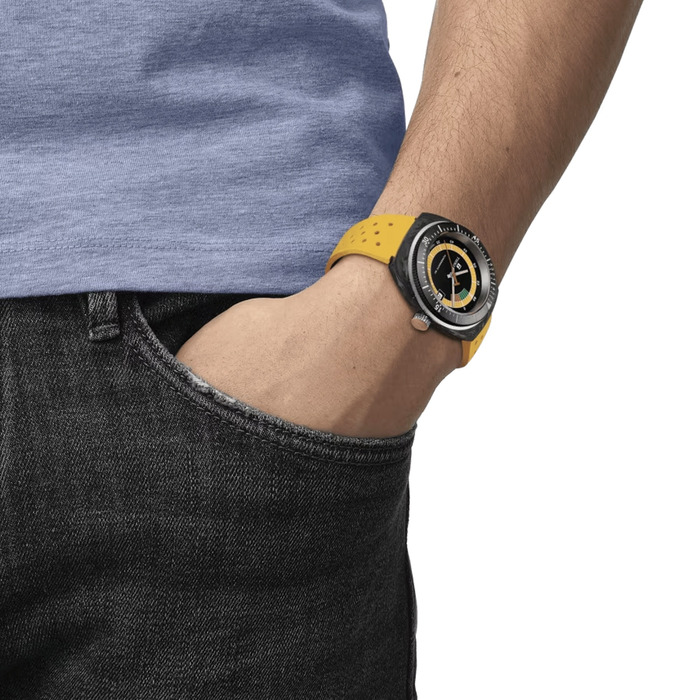 Horloge TISSOT SIDERAL JAUNE T145.407.97.057.00