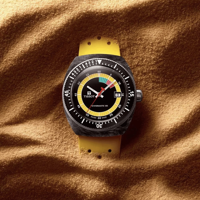 Horloge TISSOT SIDERAL JAUNE T145.407.97.057.00