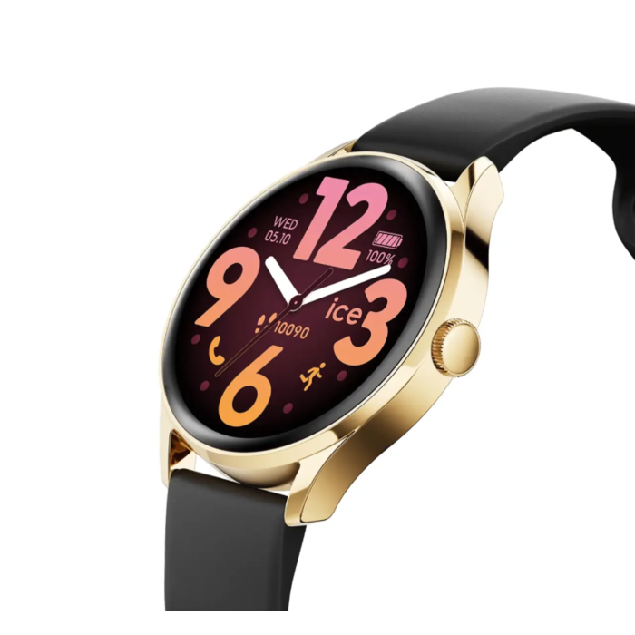 Horloge Ice Watch ICE Smart 3.0 Gold - Black 1.2AMOLED GPS 025106 