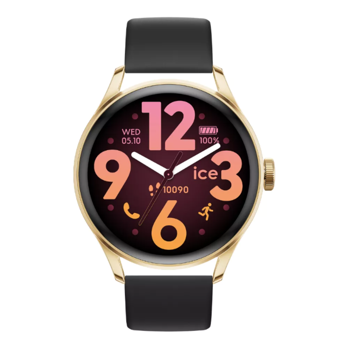 Horloge Ice Watch ICE Smart 3.0 Gold - Black 1.2AMOLED GPS 025106 