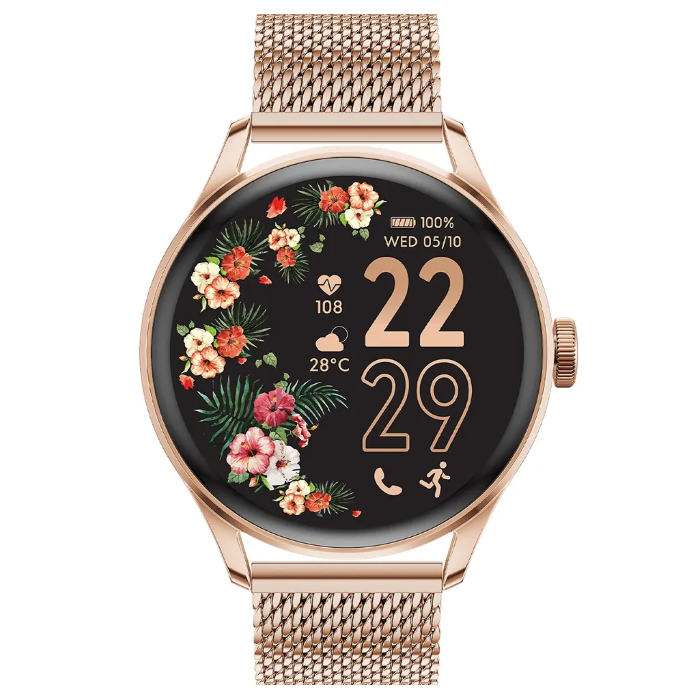 Horloge Ice Watch ICE Smart 2.0 ROSE GOLD MILANESE BAND 1.2 AMOLED 023394 