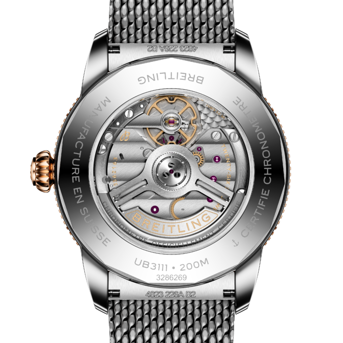 SuperOcean_Heritage_42_B31_UB3111241B1A1_Black_Bico_Milanese_Back.png
