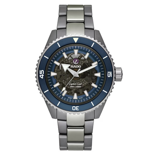 Horloge Rado Captain cook High-Tech ceramic 43mm R32128202  Horloge Rado Captain cook High-Tech ceramic 43mm R32128202