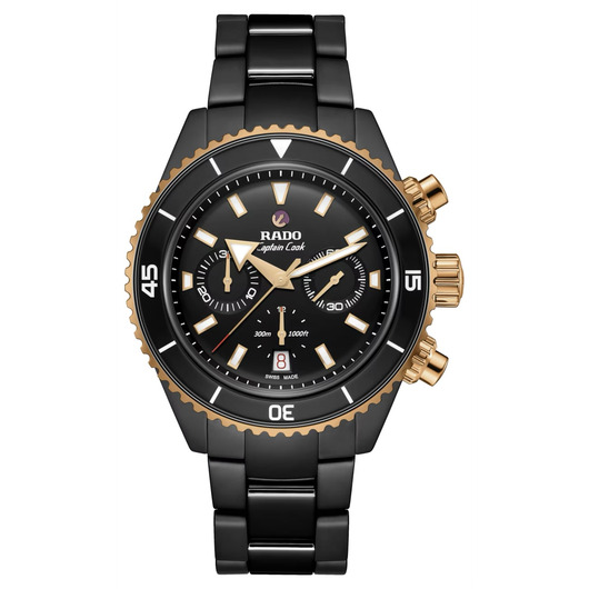 Horloge Rado Captain Cook High-tech Ceramic automatic Chronographe R32190153 Horloge Rado Captain Cook High-tech Ceramic automatic Chronographe R32190153