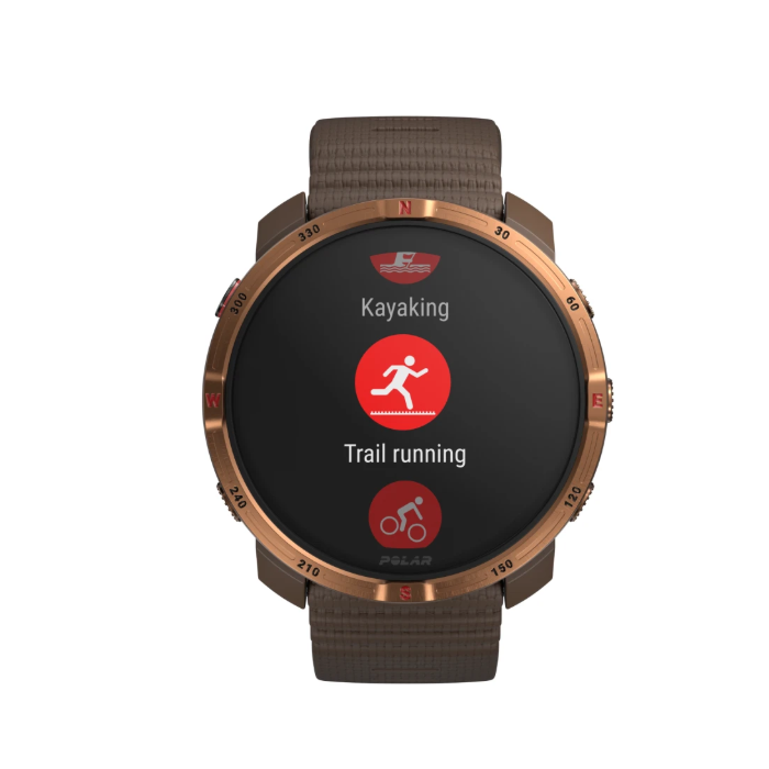 Horloge POLAR GRIT X2 COPPER/BROWN S-L 