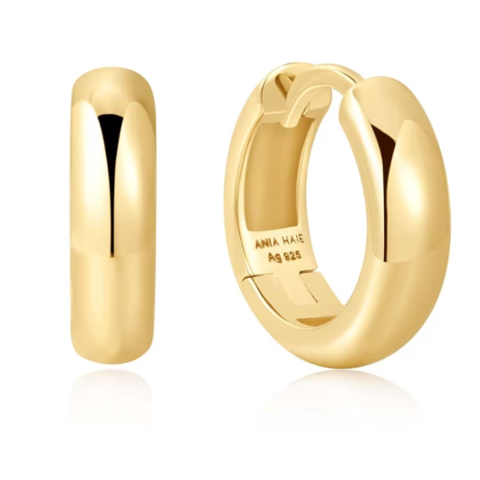 Juweel Ania Haie Dusk Divas dome band huggies E061-10G  Juweel Ania Haie Dusk Divas dome band huggies E061-10G