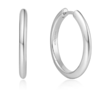 Juweel Ania Haie Vogue Maven Tube Medium Hoop Earrings E062-03H Juweel Ania Haie Vogue Maven Tube Medium Hoop Earrings E062-03H