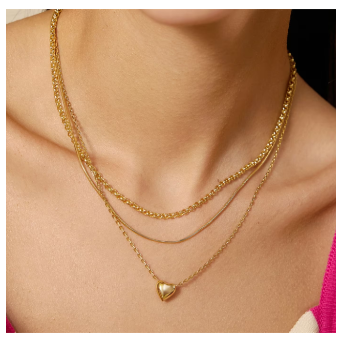 Juweel Ania Haie Sunny Sparkler Sweetheart Necklace N064-02G 88888