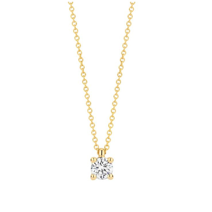 Juweel BLUSH LAB GROWN COLLIER 14K GEELGOUD LG DIAMONDS LG3001Y 