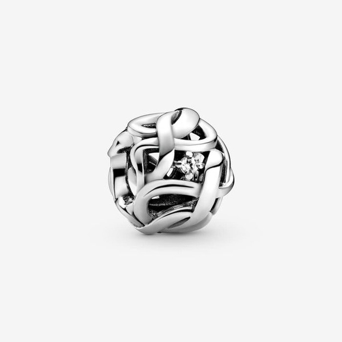 Juweel Pandora Opengewerkte Geweven Oneindigheid Bedel Zilver925 798824C01
