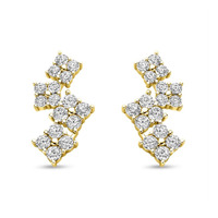 Juweel Silver Rose Oorstekers EA2482G Juweel Silver Rose Oorstekers EA2482G