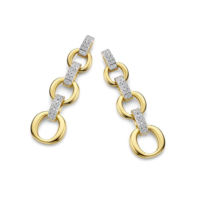 Juweel Silver Rose Oorstekers EA2463G 