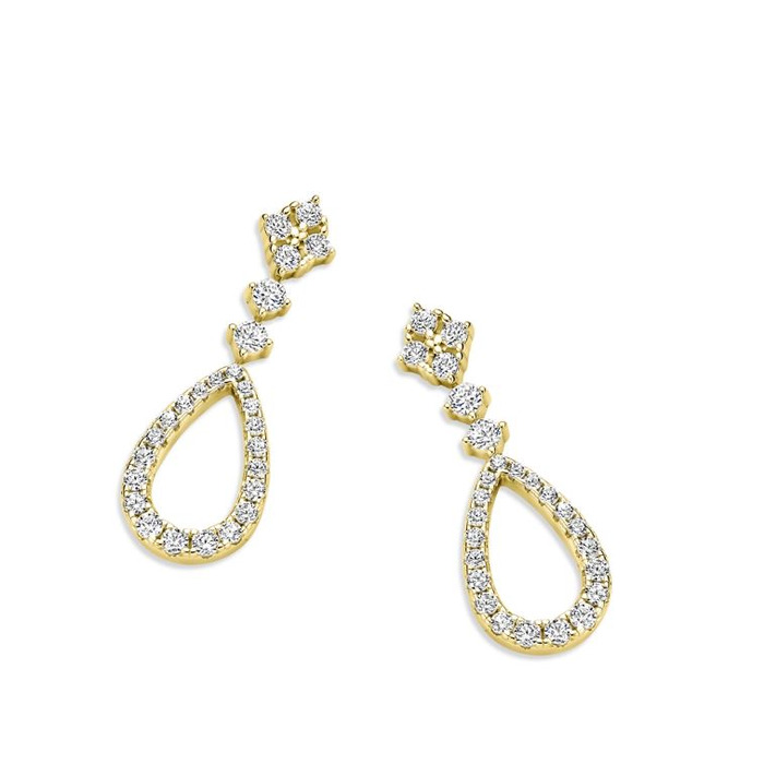 Juweel Silver Rose Oorstekers EA2466G-S 