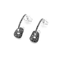 Juweel Mattioli Puzzle mini earrings white gold white dia and 2 pairs coloured puzzles MOR054B102B  Juweel Mattioli Puzzle mini earrings white gold white dia and 2 pairs coloured puzzles MOR054B102B