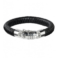 Juweel Buddha To Buddha Ben Leather Bracelet Black 544BL Juweel Buddha To Buddha Ben Leather Bracelet Black 544BL