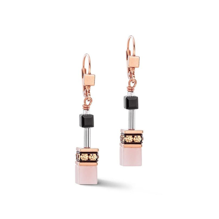 Juweel COEUR DE LION PENDANTS D'OREILLE ROSE TENDRE 2838/20-1922 