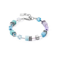 Juweel COEUR DE LION BRACELET AQUA-LILAS 2838/30-2026 Juweel COEUR DE LION BRACELET AQUA-LILAS 2838/30-2026