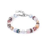 Juweel COEUR DE LION BRACELET BLEU CLAIR-BEIGE 3039/30-0738 Juweel COEUR DE LION BRACELET BLEU CLAIR-BEIGE 3039/30-0738