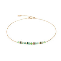 Juweel COEUR DE LION COLLIER VERT-OR 5076/10-0516 Juweel COEUR DE LION COLLIER VERT-OR 5076/10-0516