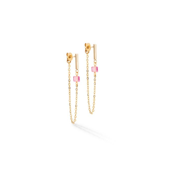 Juweel COEUR DE LION CLOUS D'OREILLE ROSE-OR 5076/21-1916 