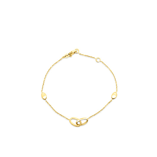 Juweel Femme Adorée armband 18 karaat geelgoud 19A19002  Juweel Femme Adorée armband 18 karaat geelgoud 19A19002