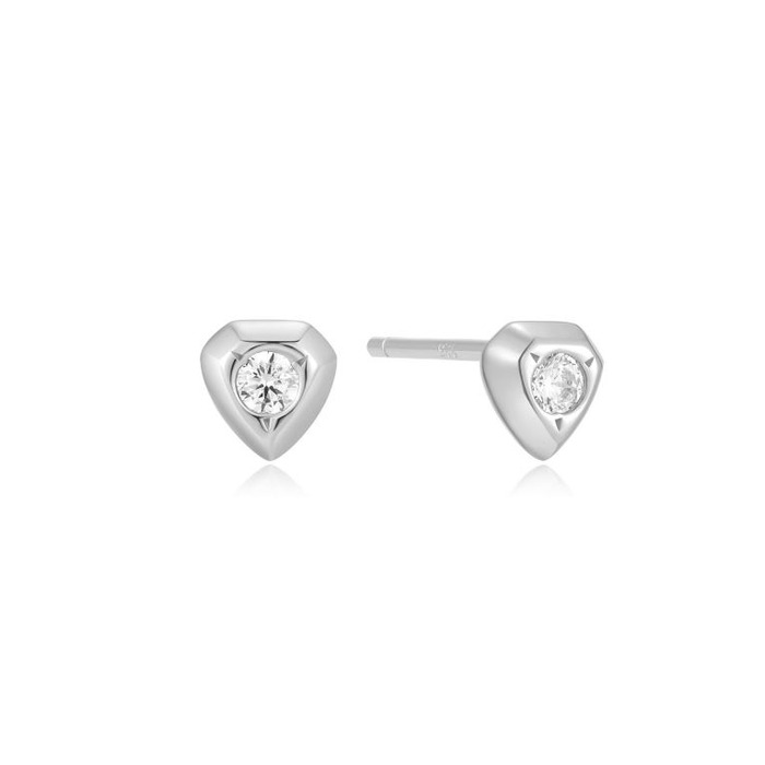 Juweel Ania Haie Trailblazer Sparkling Shield Stud earrings E067-03H 