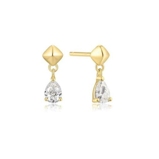 Juweel Ania Haie Trailblazer Pyramid Dangle Threaded Stud earrings E067-04G  Juweel Ania Haie Trailblazer Pyramid Dangle Threaded Stud earrings E067-04G