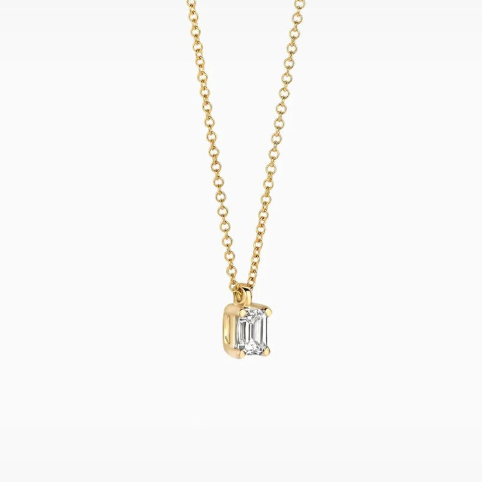 Juweel BLUSH LAB GROWN COLLIER 14K GEELGOUD LG DIAMONDS LG3016Y 