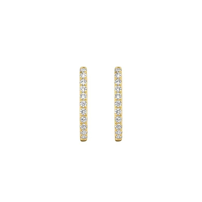 Juweel BLUSH LAB GROWN OORSTEKERS 14K GEELGOUD LG DIAMONDS LG7007Y 