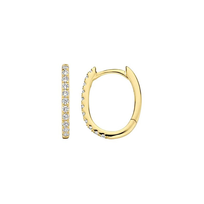 Juweel BLUSH LAB GROWN OORSTEKERS 14K GEELGOUD LG DIAMONDS LG7007Y 