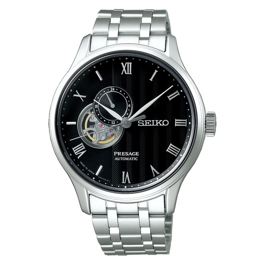 Horloge SEIKO PRESAGE HEREN AUTOMATIC STAAL ZWART SSA377J1 Horloge SEIKO PRESAGE HEREN AUTOMATIC STAAL ZWART SSA377J1