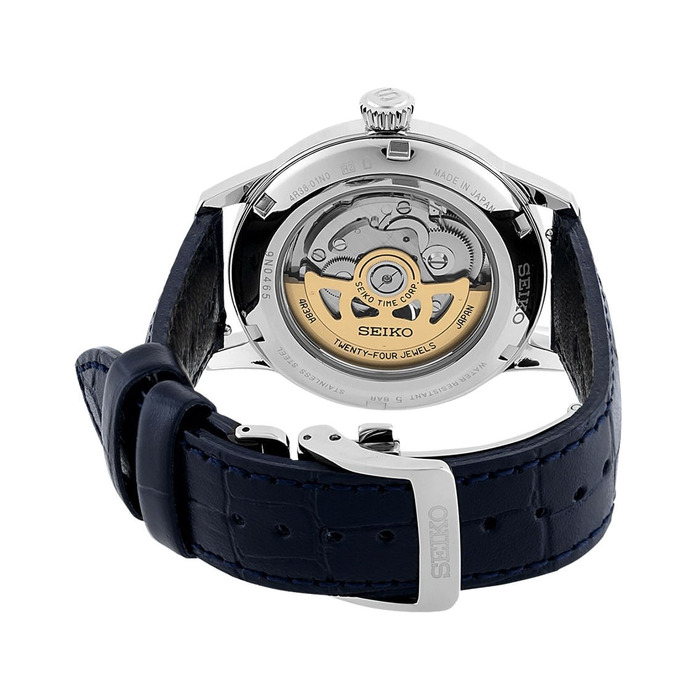 250448_01_Seiko_Presage_Automaat_SS_Leer_Blauw_SSA405J1_Juwelier_Clem_Vercammen_3.jpg