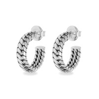 Juweel BUDDHA TO BUDDHA BEN SMALL EARRING SILVER 437 ONE Juweel BUDDHA TO BUDDHA BEN SMALL EARRING SILVER 437 ONE