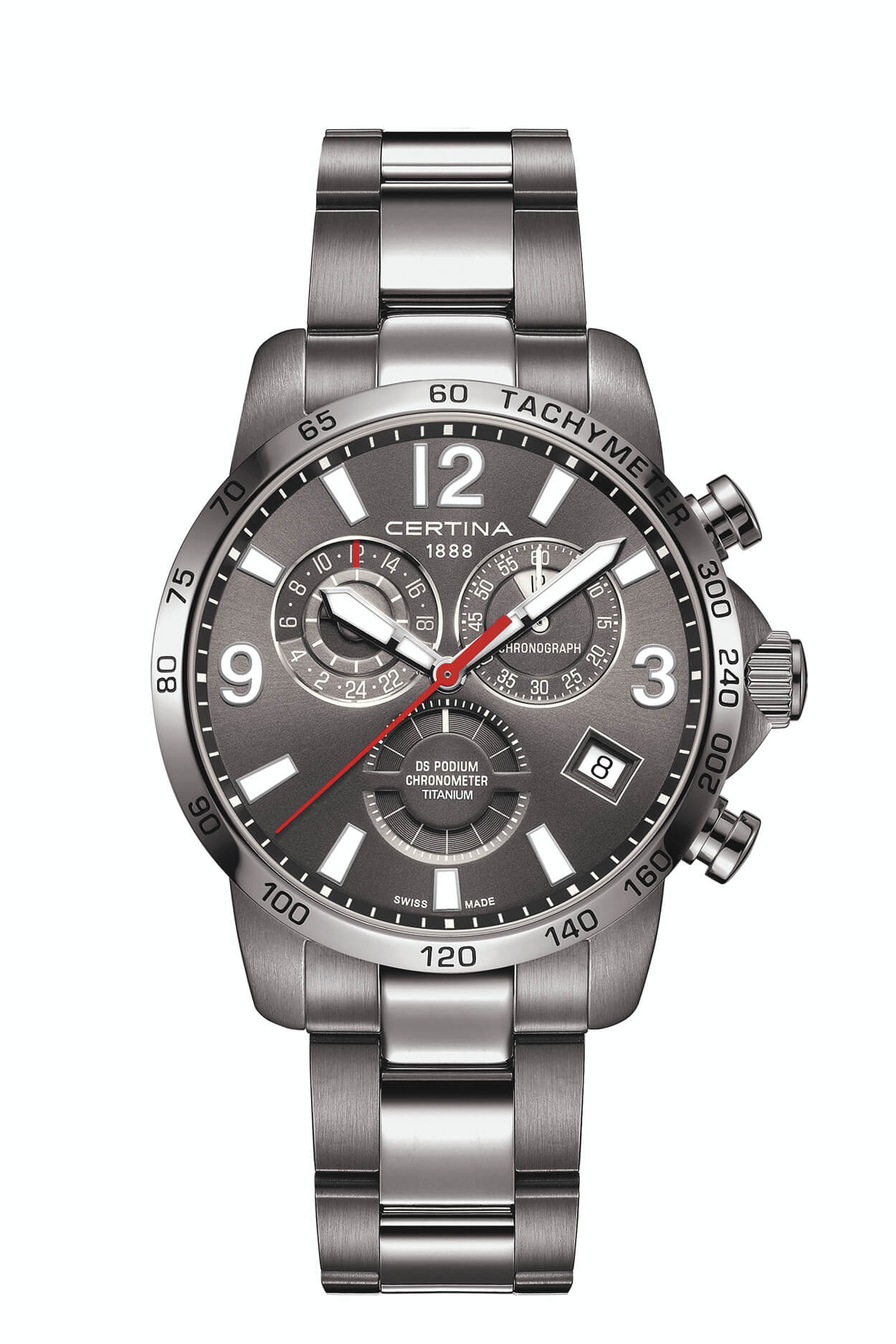 Horloge CERTINA DS PODIUM CHRONOGRAPH GMT C034.654.44.087.00