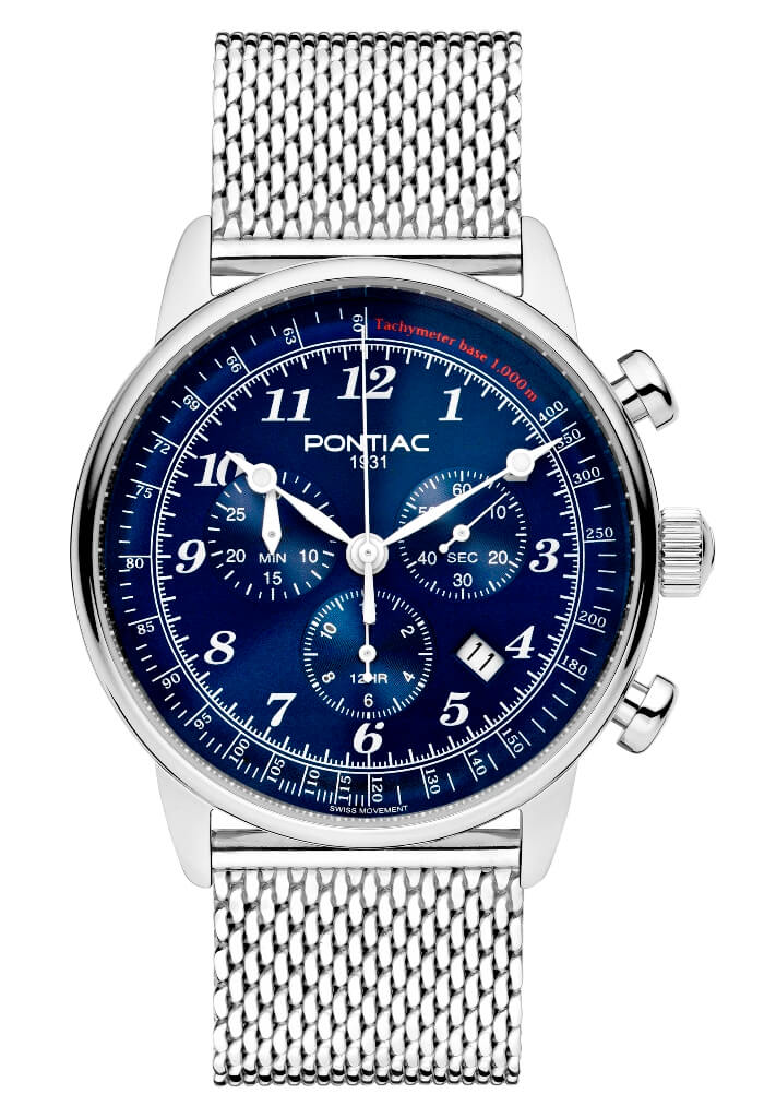 Pontiac Liverpool P40021 - Herenhorloge Chrono