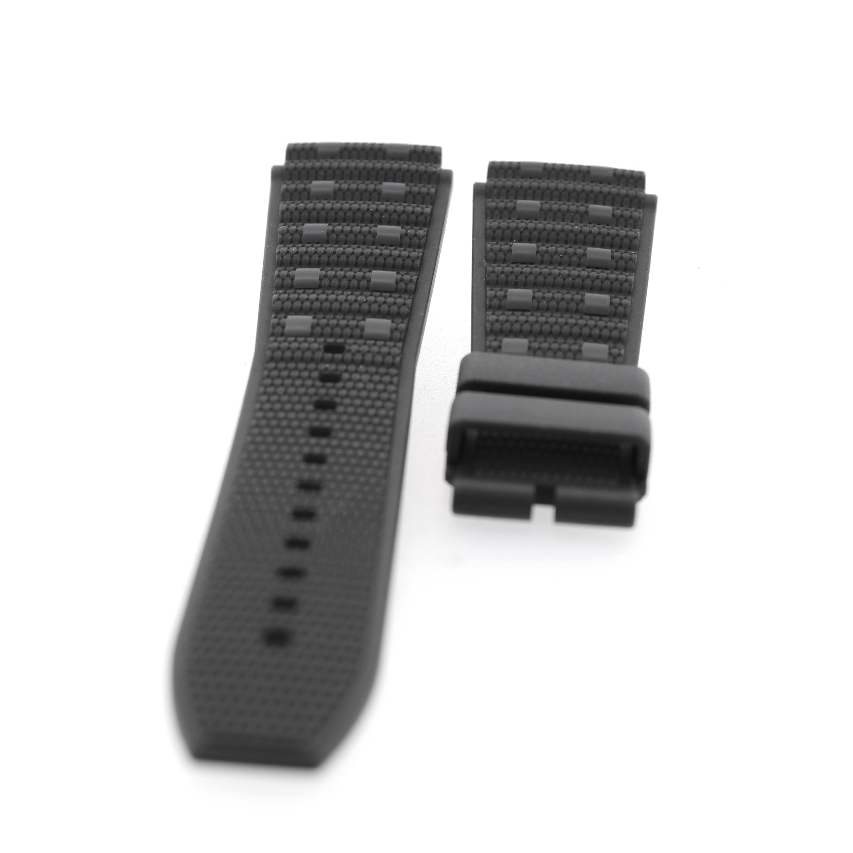 Breitling strap rubber rouleaux black 22mm 300S