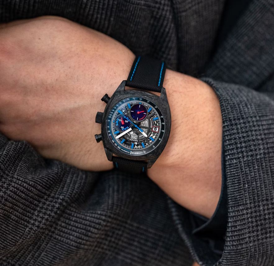 Tag heuer monza on wrist top