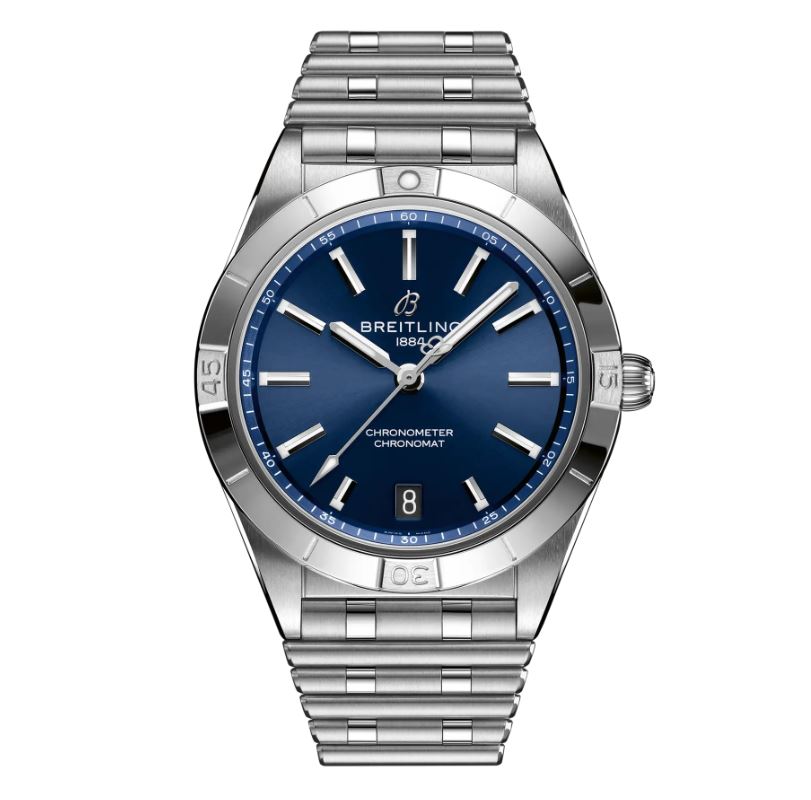 Horloge Breitling Chronomat 36 automatic Blue A10380101C1A1