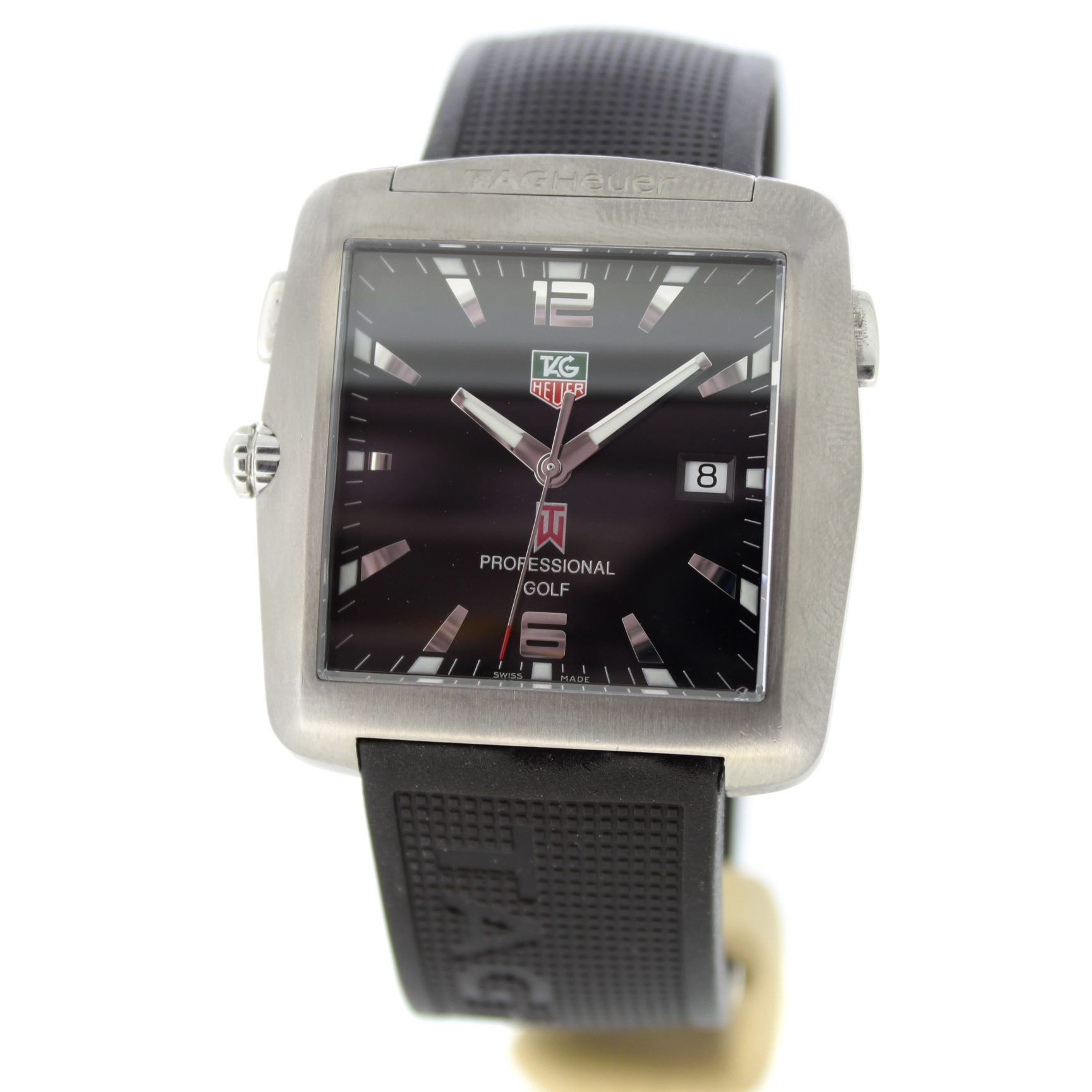Tweedehands TAG Heuer Professional Golf Watch Tiger Woods WAE1110 0 horloge is online te koop